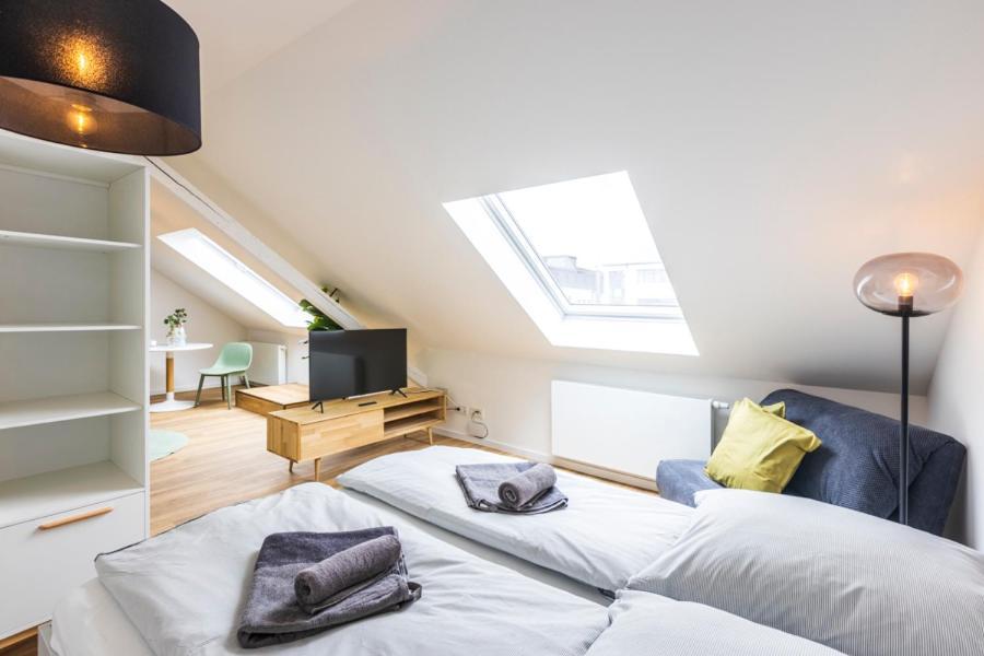 Glueck Auf Appartements Kaiserstrasse Muelheim Mulheim an der Ruhr Bagian luar foto