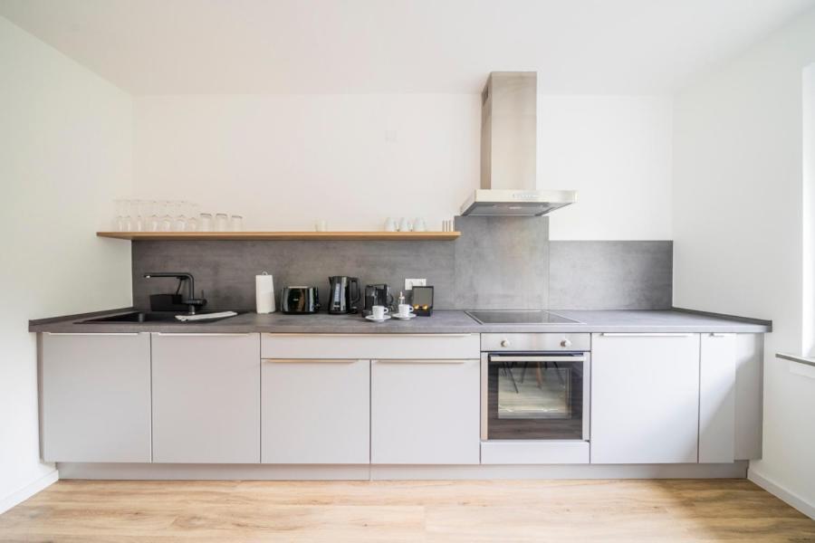 Glueck Auf Appartements Kaiserstrasse Muelheim Mulheim an der Ruhr Bagian luar foto